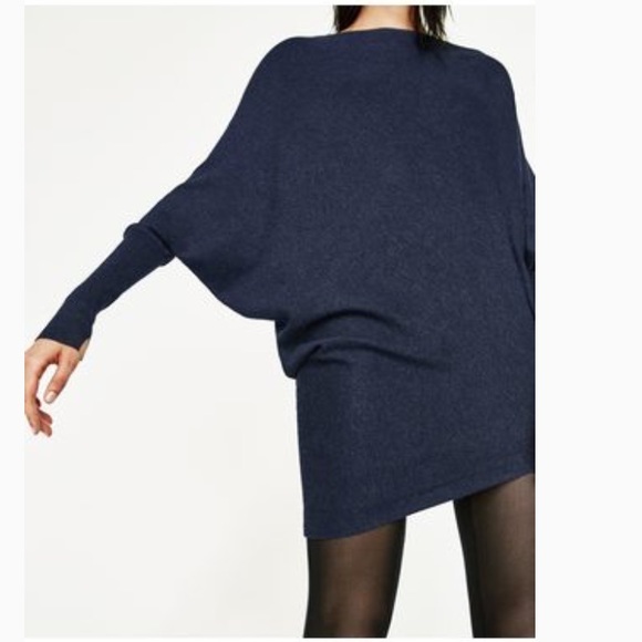 zara asymmetric jumper